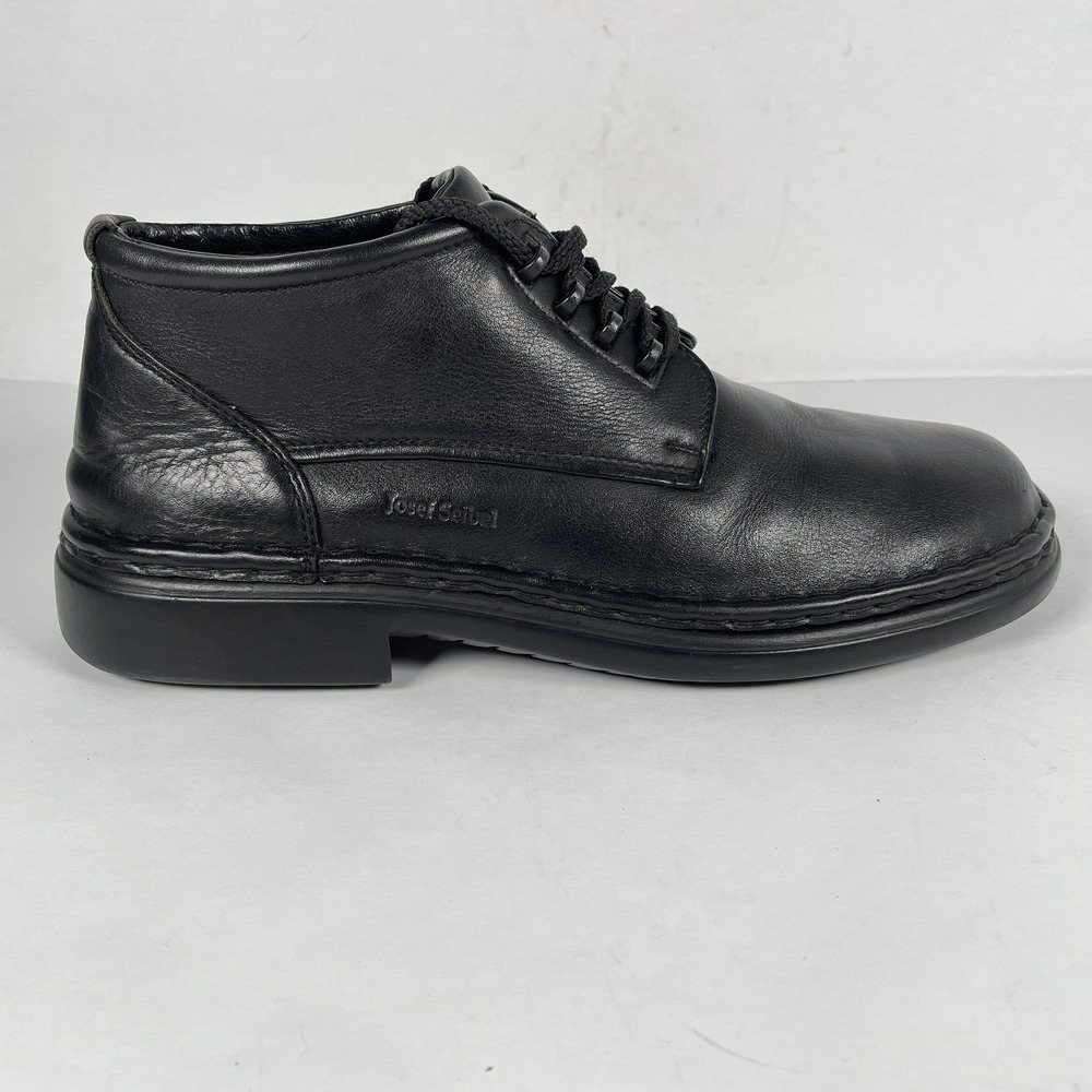 Josef Seibel Shoes Mens Size 45 Leather Comfort Oxford Lace Up Dress Casual - Picture 1 of 10